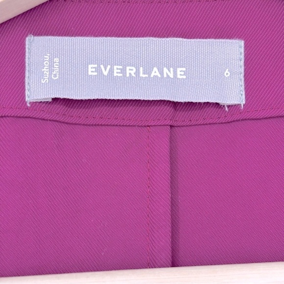 Everlane  - The Japanese GoWeave
Sleeveless Wrap Dress size 6 in Berry - Picture 9 of 11